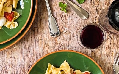 Lazacos-pestos farfalle