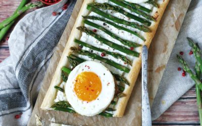 Spárgás tart tükörtojással