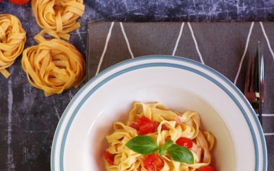Tagliatelle all’amatriciana