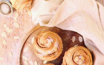 Mandulakrémes cruffin