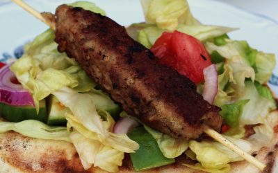 Souvlaki a grillről