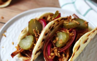 Pulled pork taco