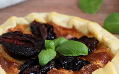 Krémsajtos aszalt paradicsomos galette