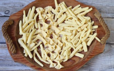 Így készítsd mini makaróni tésztát