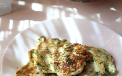 Sült ricotta lepények