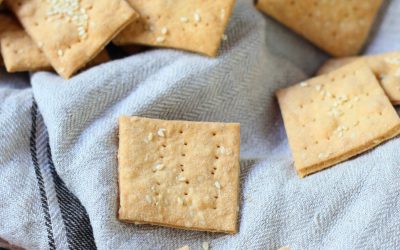 Szezámmagos kréker