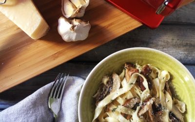 Tagliatelle erdei gombákkal