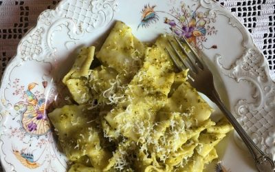 Pestos pappardelle