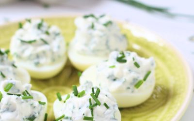 Ricottás töltött tojás