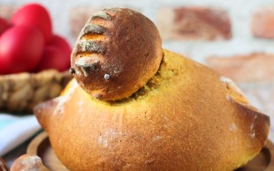 Húsvéti csirke kenyér