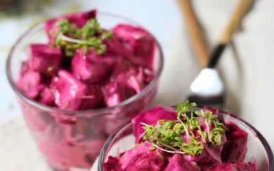 Joghurtos céklasaláta