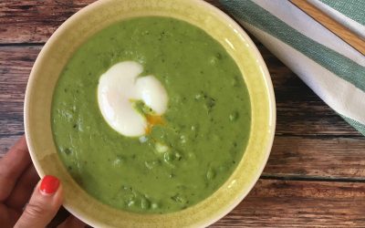 Kókusztejes zöldborsófőzelék