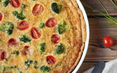 Maradékmentő sonkás quiche