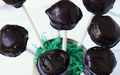 Sacher cake pop